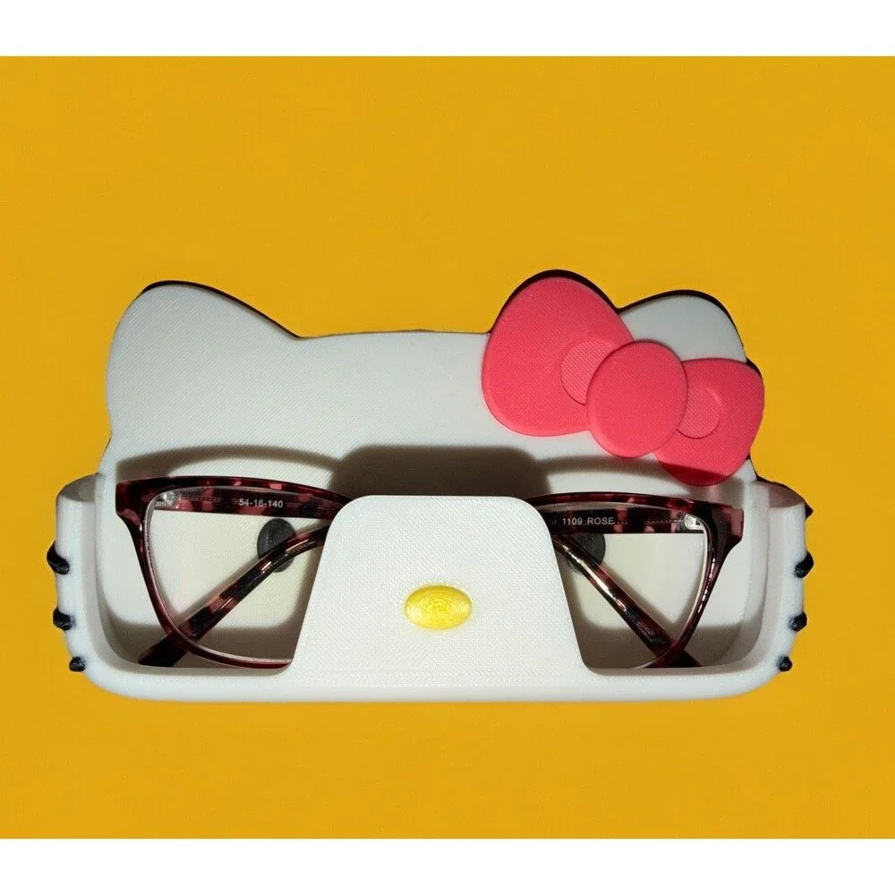 Hello Kitty Eye Glasses Holder / Display Stand For All Size Eye Wear USA Made